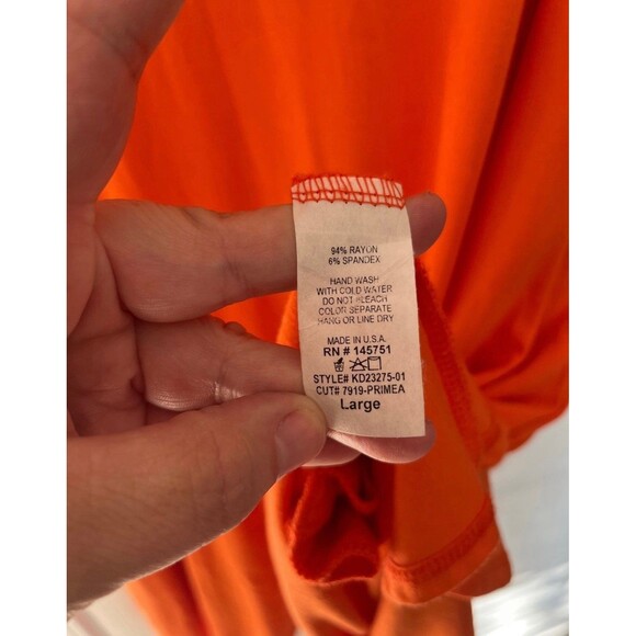 Altar’d state midi length FALL pumpkin patch ORANGE SIZE LARGE lagenlook - Picture 7 of 7